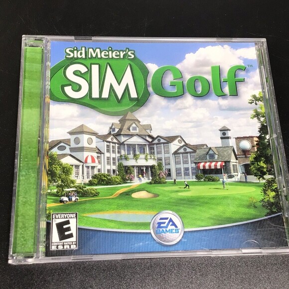 Sid Meier's SimGolf Jewel Case (PC, 2003) Video Game CD-ROM Golf -D - Picture 4 of 5